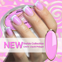 Load image into Gallery viewer, LIQUID POLYGEL Lina’s Barbie Marshmallow 25g/50g in jar.