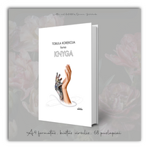 Load image into Gallery viewer, KNYGA TOBULA KOREKCIJA A4 formatas, kietas viršelis, 68 puslapiai