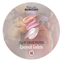 Load image into Gallery viewer, LIQUID POLYGEL Coconut Gelato  25g/50g in jar.