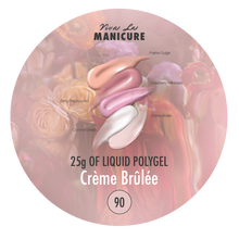 Load image into Gallery viewer, LIQUID POLYGEL Crème Brûlée 25g/50g in jar.
