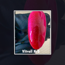 Load image into Gallery viewer, Neon Vitrail #5 Molecule  Stained Glass Gel Polish, 10g in bottle, 5g in jar