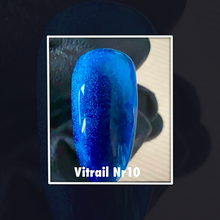 Load image into Gallery viewer, Vitrail #10 Molecule  Stained Glass Gel Polish, 10g in bottle, 5g in jar