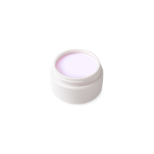 Load image into Gallery viewer, Hard BASE Fluid Gel Solveiga’s MILKY Lilac Mist. Low heat formula. 10ml BIAB & 15ml in a Jar