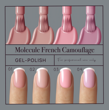 Load image into Gallery viewer, Molecule French Camouflage 03, Gel Polish 10 ml.