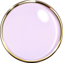Load image into Gallery viewer, Hard BASE Fluid Gel Solveiga’s MILKY Lilac Mist. Low heat formula. 10ml BIAB & 15ml in a Jar
