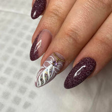 Load image into Gallery viewer, Molecule Jingle Bells Gel Polish 10ml. Reflective