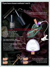 Load image into Gallery viewer, No 1. GEL TIPS-PADS (podlozhka) for the free edge.  240 pcs. BOX & Refill in bags