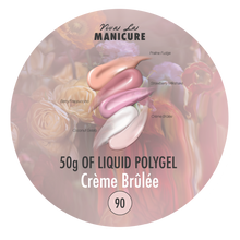 Load image into Gallery viewer, LIQUID POLYGEL Crème Brûlée 25g/50g in jar.
