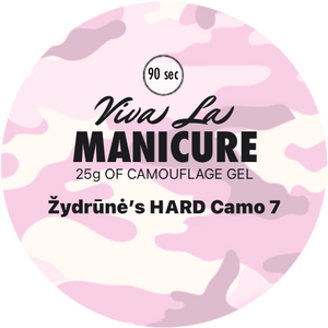 Modeling HARD Camo 7 Žydrūnė’s Gel, 25g/50g