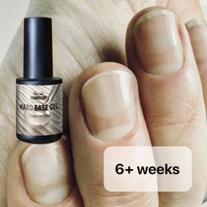 Hard Base Gel Clear, 10ml in bottle.