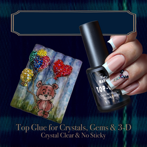 No Sticky Top-Glue For Gems & Crystals 10ml