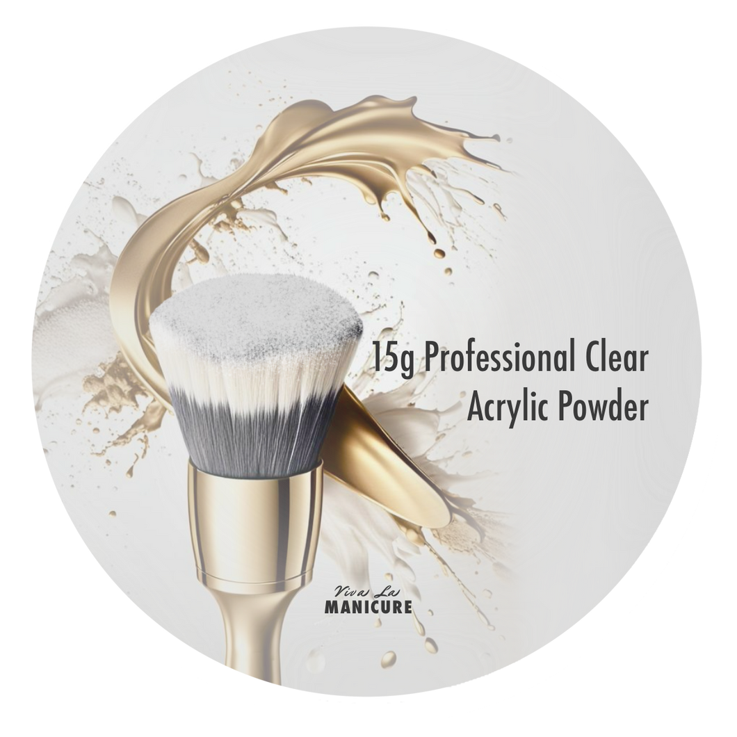 Professional Clear Acrylic Powder 15 ml