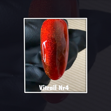 Load image into Gallery viewer, Vitrail #4 Molecule  Stained Glass Gel Polish, 10g
