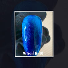 Load image into Gallery viewer, Vitrail #10 Molecule  Stained Glass Gel Polish, 10g in bottle, 5g in jar
