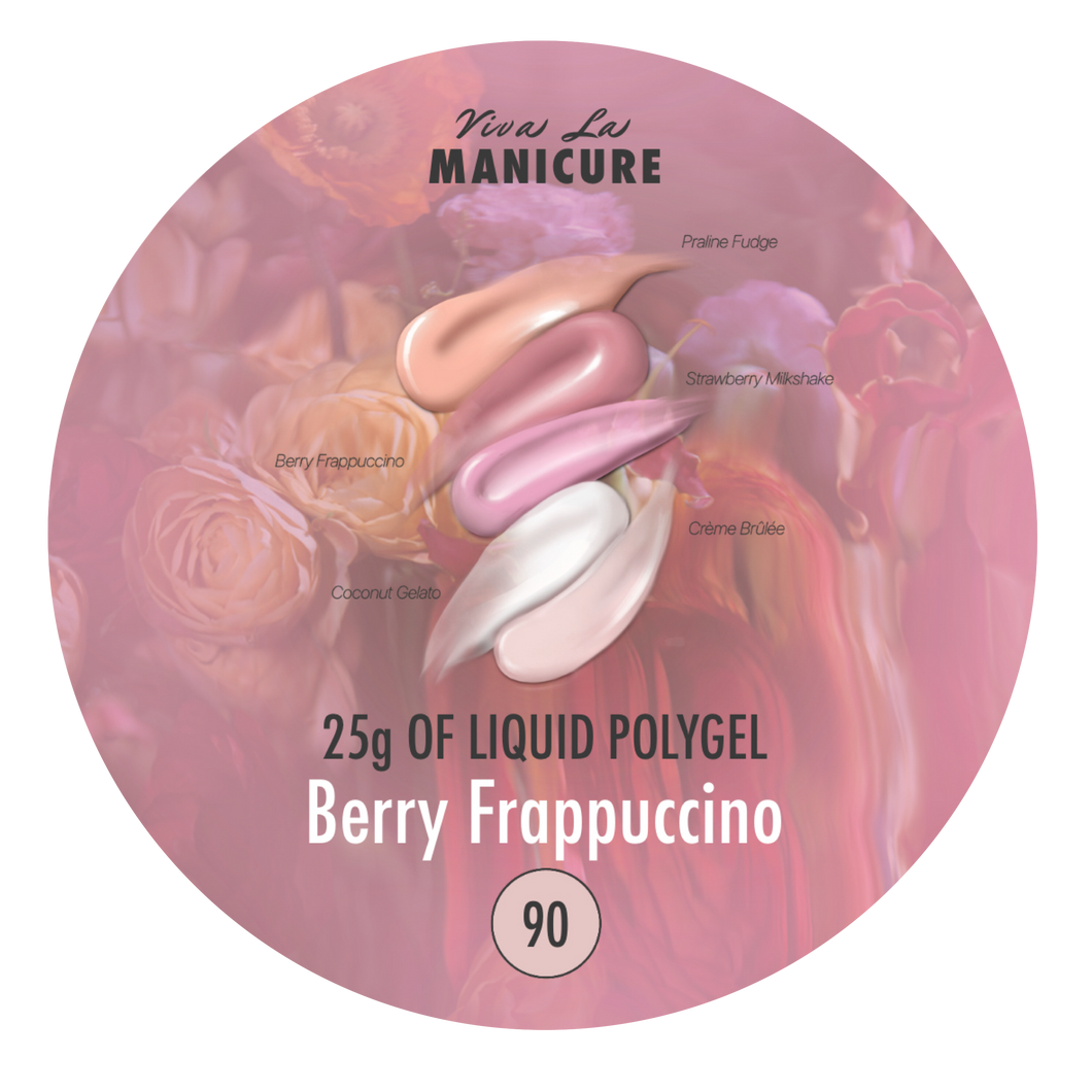 LIQUID POLYGEL Berry Frappuccino 25g in jar, 50g in jar