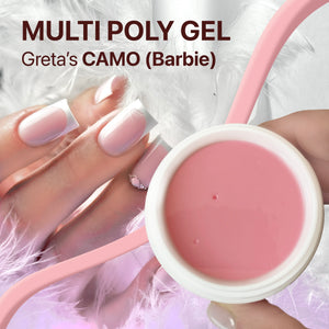 MultiPolygel Greta's Camo (Barbie), 25g/50g