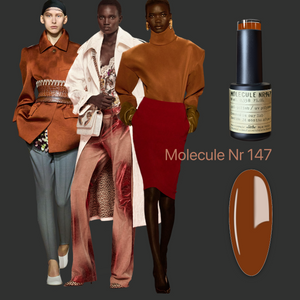Molecule Nr 147 Gel Polish 10 ml.(Dark Caramel)