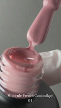 Load and play video in Gallery viewer, Molecule French Camouflage 01, Gel Polish 10 ml.
