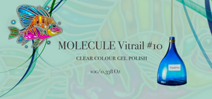 Vitrail #10 Molecule  Stained Glass Gel Polish, 10g