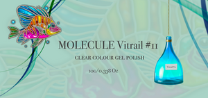 Vitrail #11 Molecule  Stained Glass Gel Polish, 10g