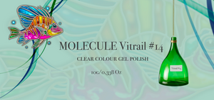 Vitrail #14 Molecule  Stained Glass Gel Polish, 10g