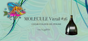 Vitrail #16 Molecule  Stained Glass Gel Polish, 10g