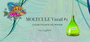 Vitrail #1 Molecule  Stained Glass Gel Polish, 10g