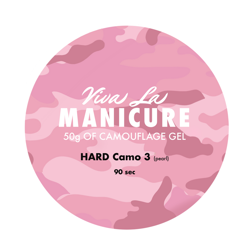 Modeling HARD Nr3 Camouflage Gel with Pearl Effect, 25g/50g