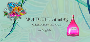Neon Vitrail #5 Molecule  Stained Glass Gel Polish, 10g