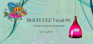 Vitrail #6 Molecule  Stained Glass Gel Polish, 10g