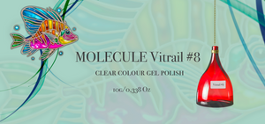 Vitrail #8 Molecule  Stained Glass Gel Polish, 10g