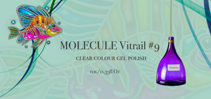 Vitrail #9 Molecule  Stained Glass Gel Polish, 10g