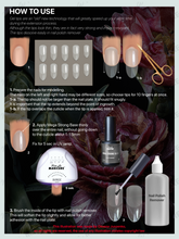 Load image into Gallery viewer, No 2. GEL TIPS Classic Almond, 240 pcs. BOX &amp; Refill in bags
