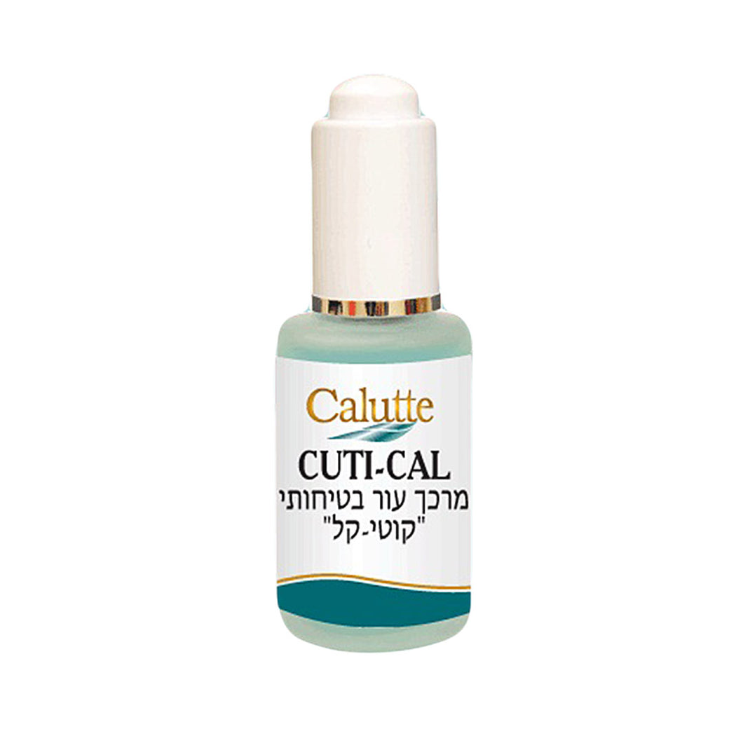 CUTI-CAL Cuticle Softener on Toes